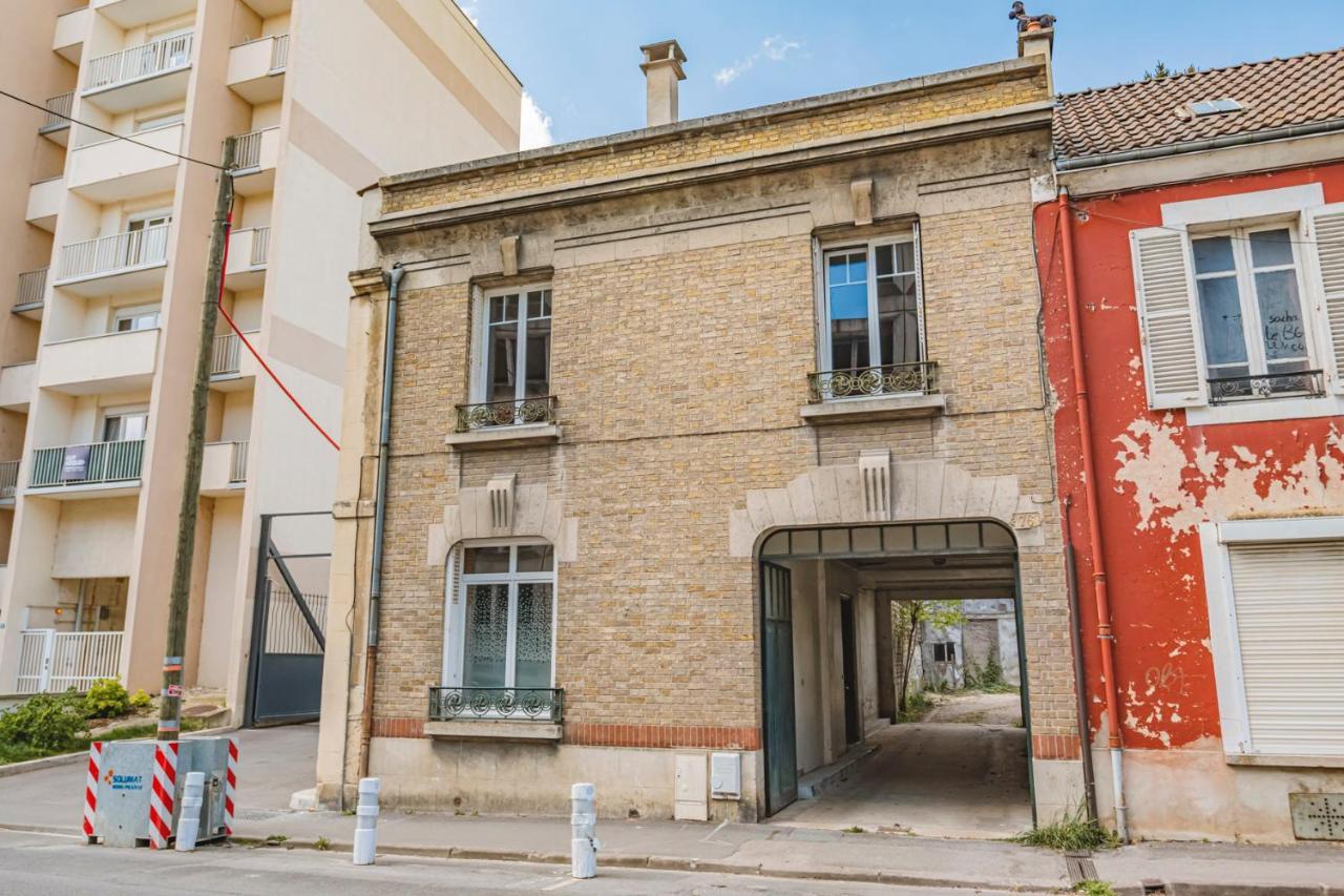 Moulins - Maison Cosy Au Coeur De Reims Luaran gambar